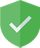 Green Trust shield Icon